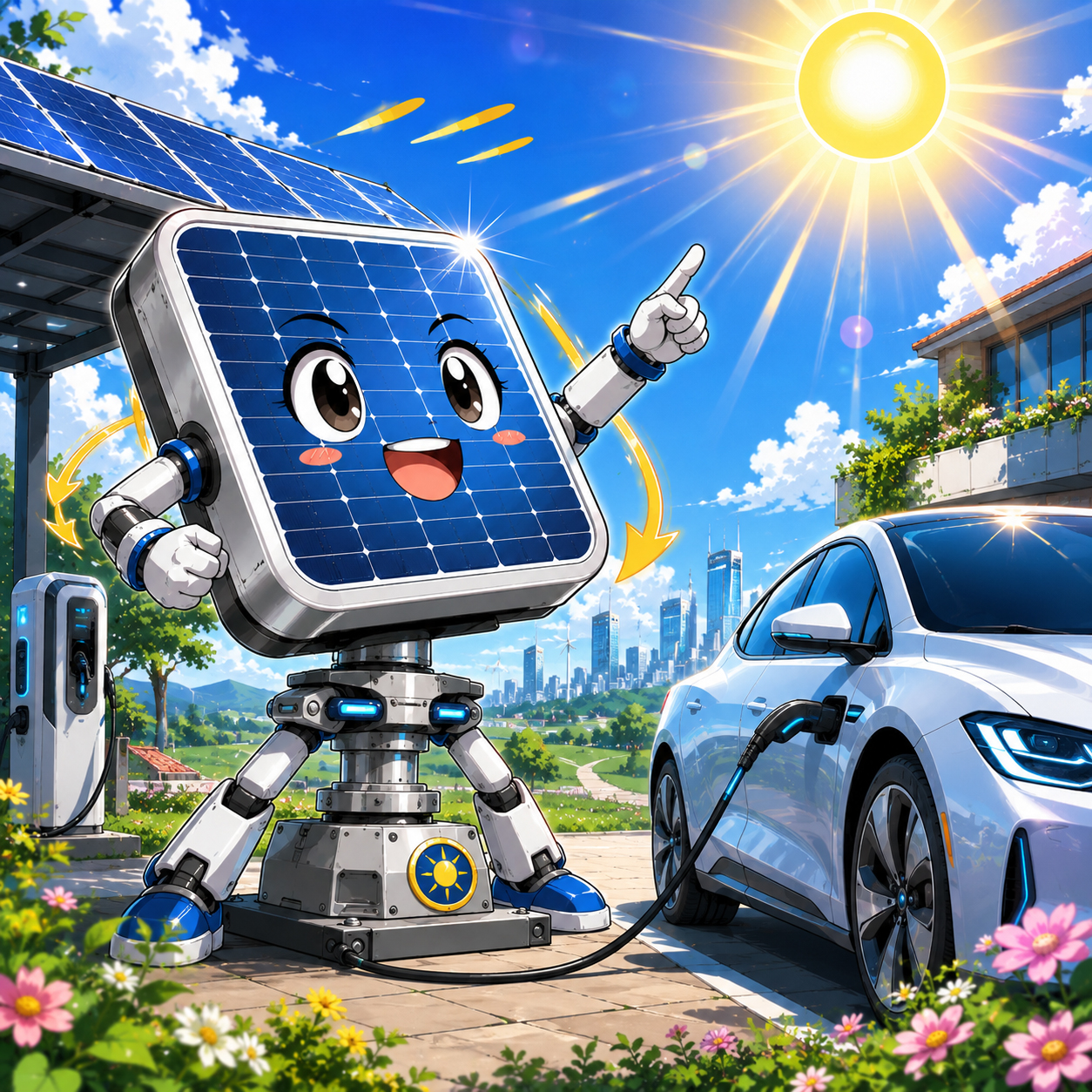 EV charging pod